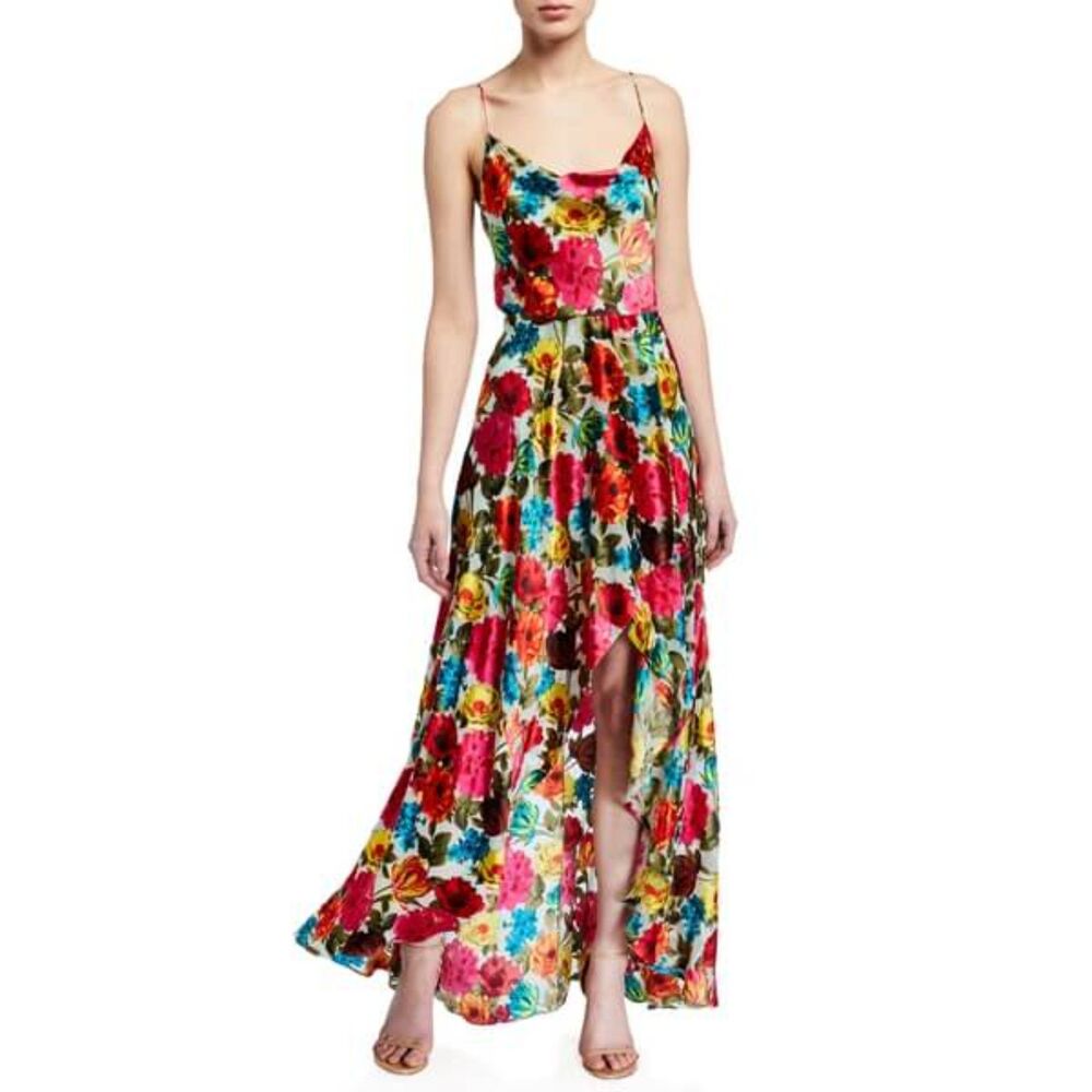 Alice + Olivia christina flora maxi dressed turned into skirt fits medium